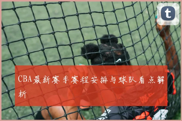 CBA最新赛季赛程安排与球队看点解析